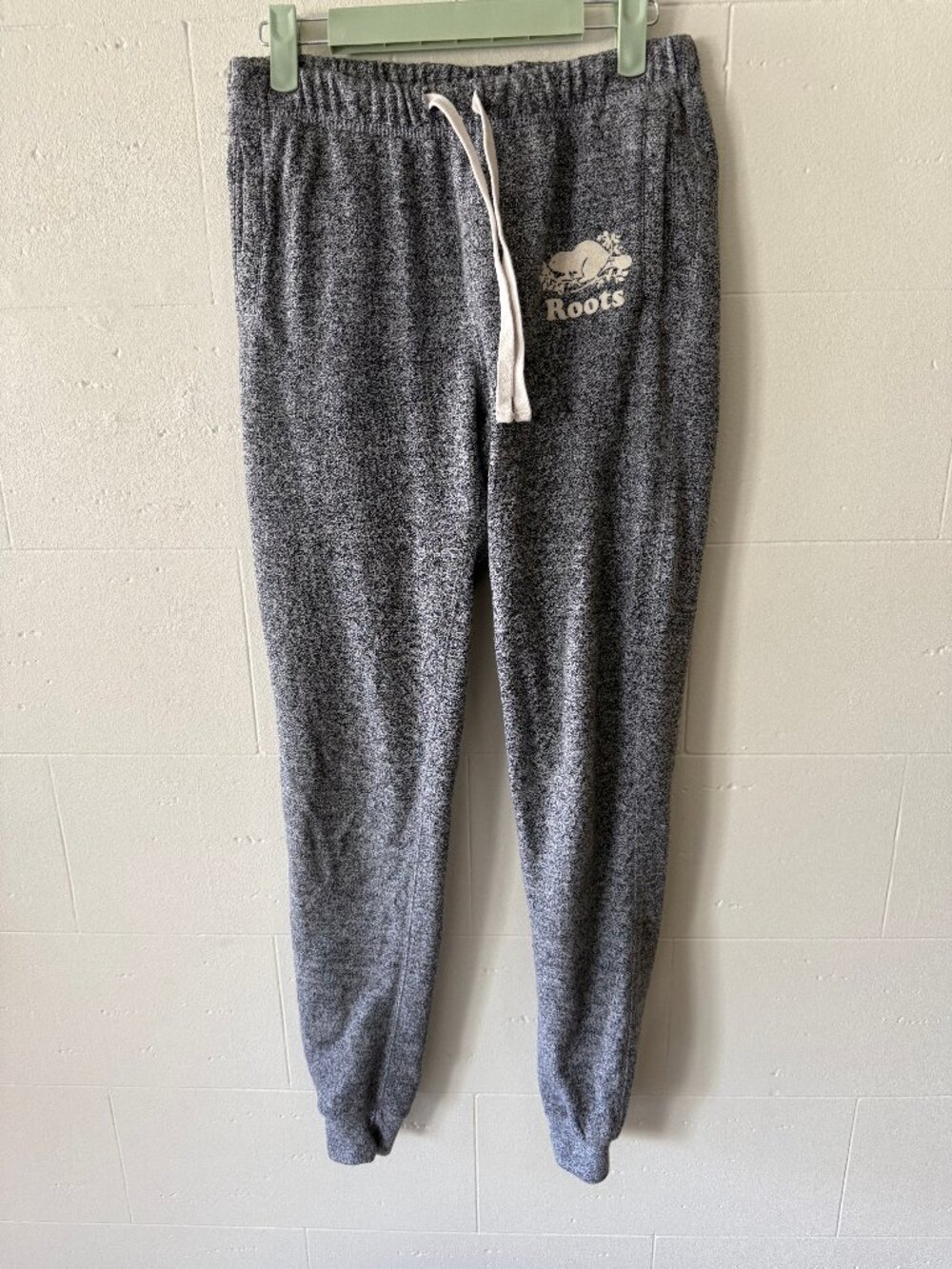 Roots | Heathered Grey Joggers | Comfy Athleisure Loungewear | XS